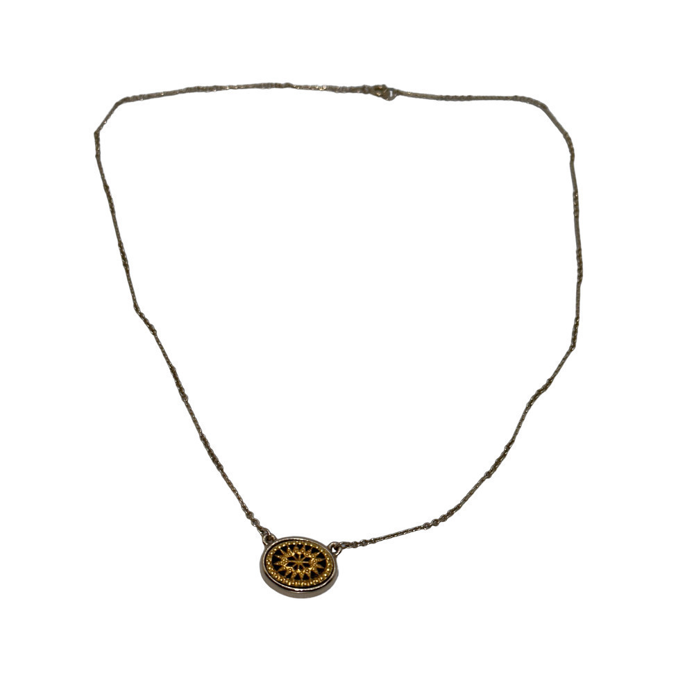 VINTAGE Avon Necklace with Small Oval Detailed Accent